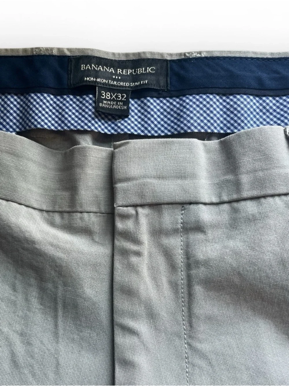 Banana Republic Men's Slim Fit Chinos in Light Khaki
